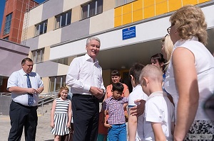 Собянин:  В Москве четверть школьных зданий возводится за счет средств инвесторов